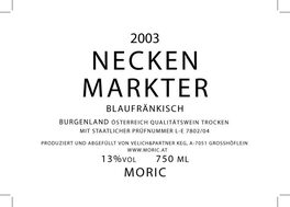 Neckenmarkter