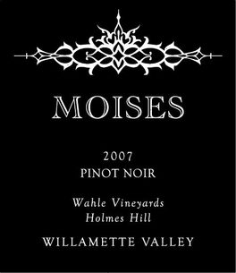 Wahle Vineyards Holmes Hill