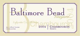 Chambourcin Reserve