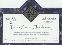 Texas Sweet Chardonnay