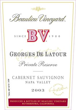 Georges De Latour Private Reserve