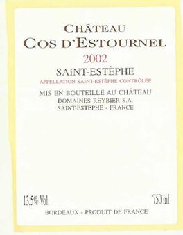 Cos D'estournel