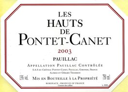 Les Hauts De Pontet Canet