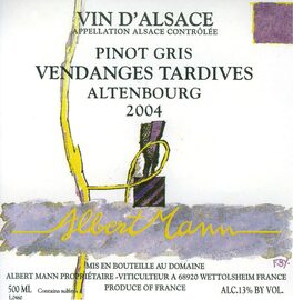 Vendanges Tardives Altenbourg