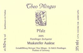 Flemlinger Zechpeter Muskateller