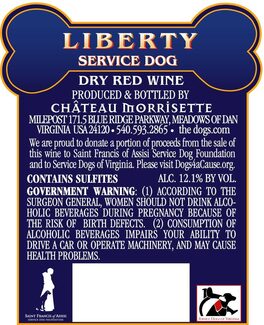 Liberty - Service Dog Red
