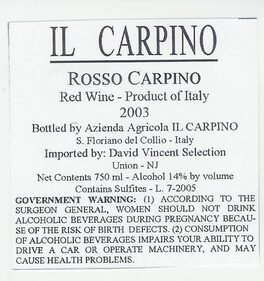 Rosso Carpino