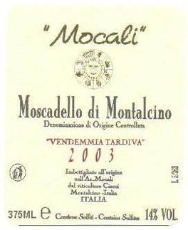 Moscadello Di Montalcino Vendemmia Tardiva