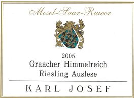 Graacher Himmelreich Riesling Auslese