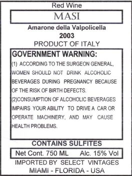 Amarone della Valpolicella