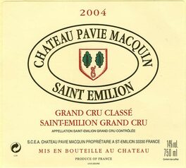 Pavie Macquin