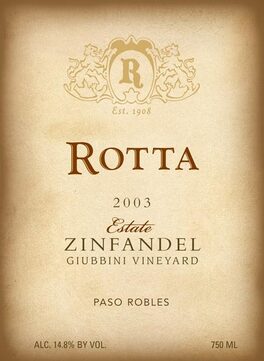 Estate Zinfandel
