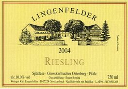 Grosskarlbacher Osterberg Spatlese