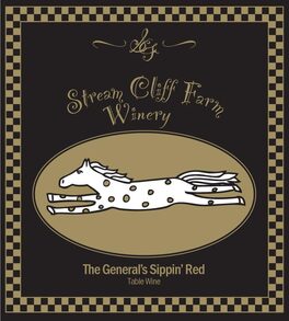The General's Sippin' Red