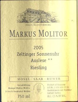 Zeltinger Sonnenuhr