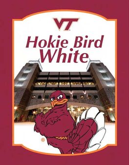 Hokie Bird White