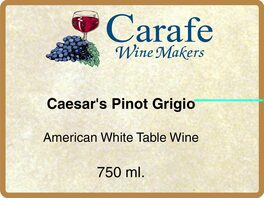 Caesar's Pinot Grigio
