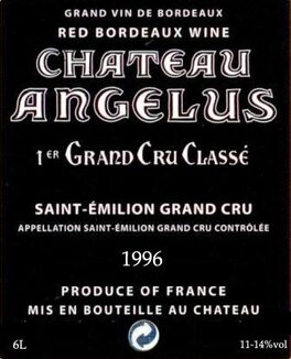 Red Bordeaux Wine