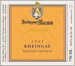 Riesling Spätlese