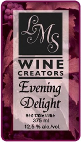 Evening Delight Red Table Whe