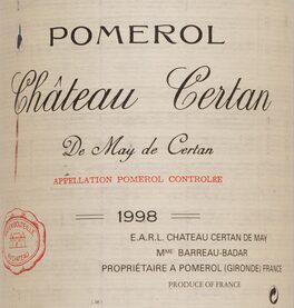 Certan De May