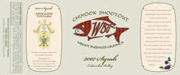 Chinook Shootout