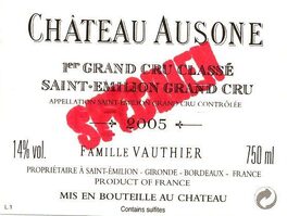 Chateau Ausone 1er Grand Cru Classe