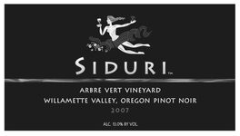 Arbre Vert Vineyard