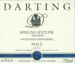 Unhsteiner Herrenberg Spatlese Trocken