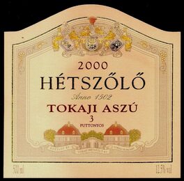 Tokaji Aszú 3 Puttonyos