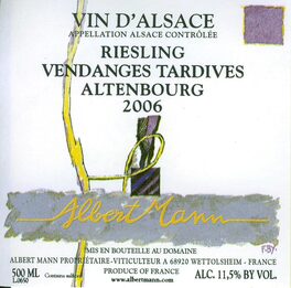 Vendanges Tardives Altenbourg