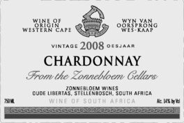 From the Zonnebloem Cellars