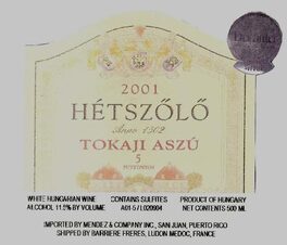 Tokaji Aszu