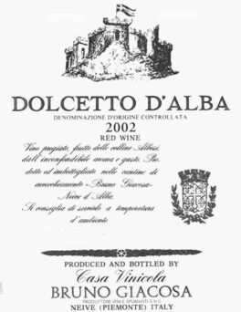 Dolcetto d'Alba