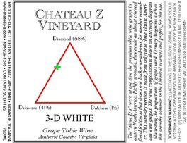 3-D White Grape Table Wine