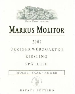 Ürziger Würzgarten Spätlese