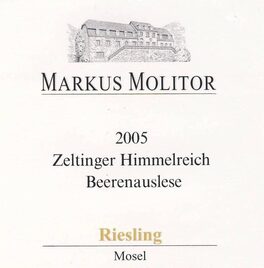 Zeltinger Himmelreich Beerenauslese