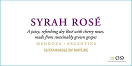 Syrah Rosé