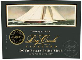DCV9 Estate Petite Sirah