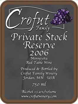 Private Stock Reserve