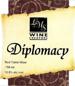 Diplomacy Red Table Wine