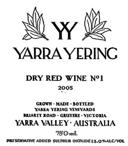 Dry Red Wine No 1