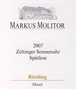 Zeltinger Sonnenuhr Spätlese