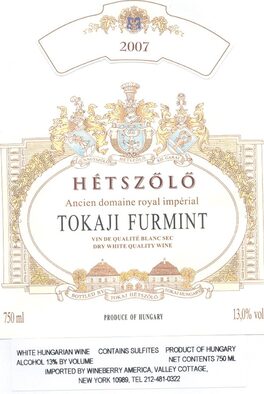 Tokaji Furmint
