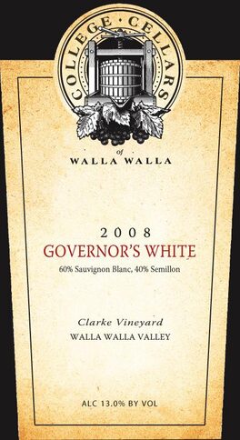 Governor's White