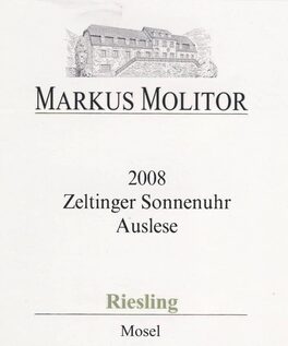 Zeltinger Sonnenuhr Auslese