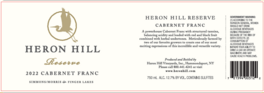 Reserve Cabernet Franc
