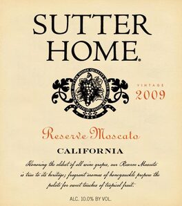 Reserve Moscato