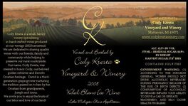 Vidal Blanc Ice Wine