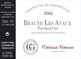 Beaune Les Avaux